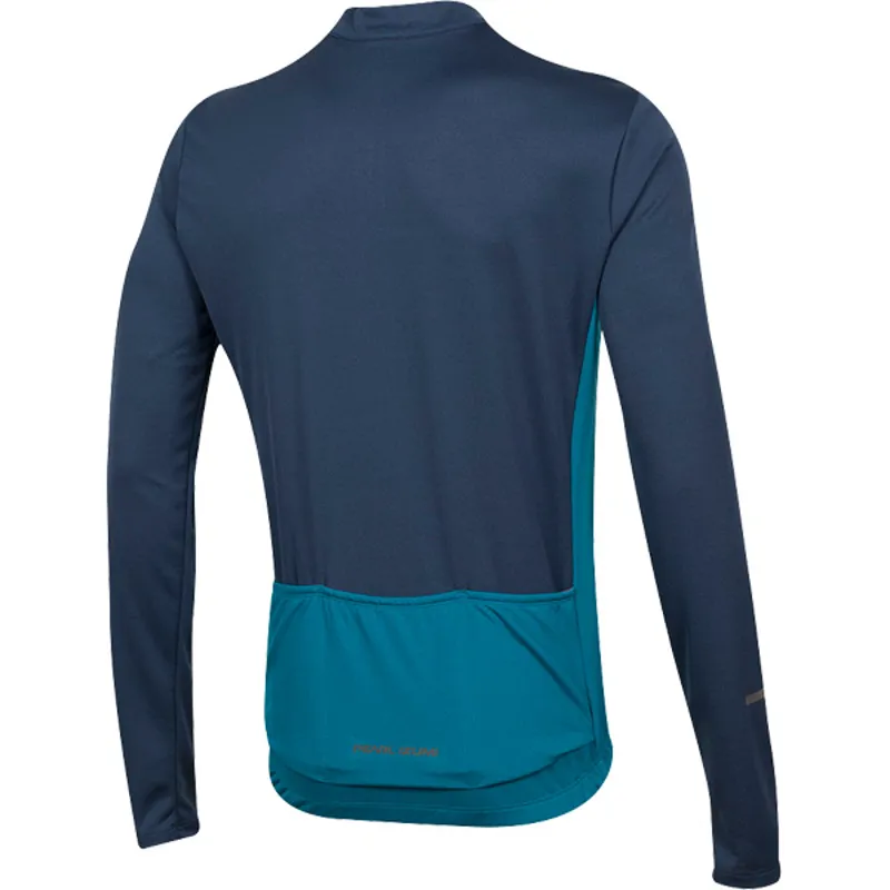 Pearl Izumi Quest Long Sleeved Mens Jersey in Blue-1