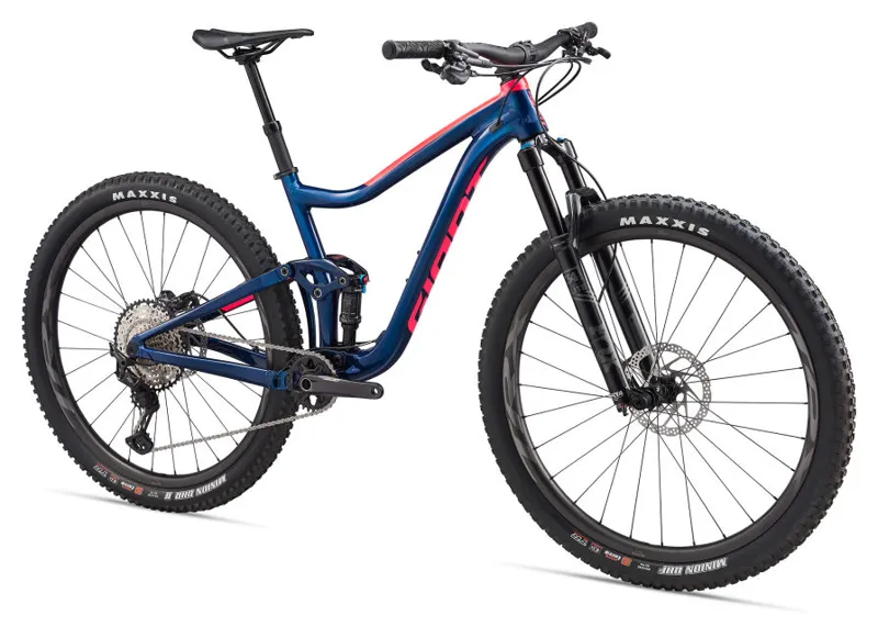 2020 Giant Trance 29 1 Full Suspension Mountain Bike in Blue-1