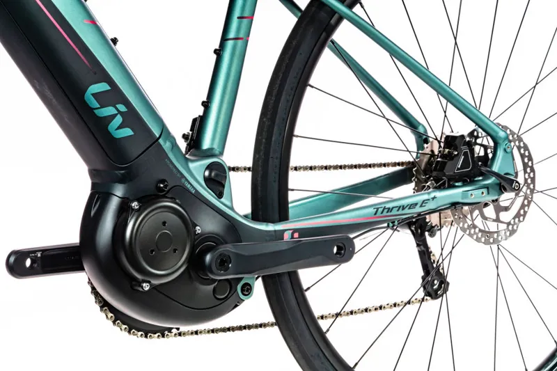 2020 Liv Thrive E+ 2 Pro Electric Bike in Blue-2