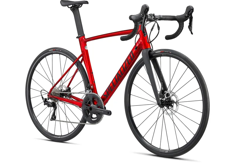 2021 Specialized Allez Sprint Comp Disc Road Bike in Red-6