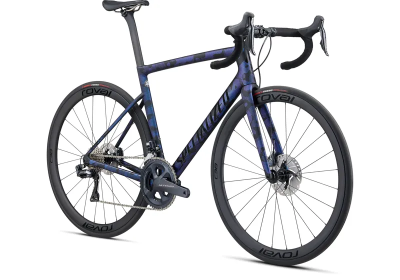 2020 Specialized Tarmac Disc Expert Carbon Road Race Bike in Grey-2