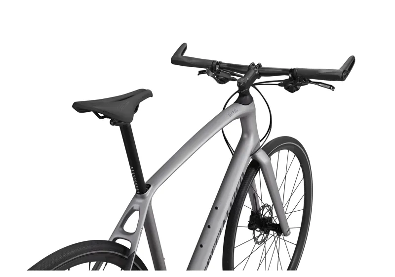 2021 Specialized Sirrus 4.0 Carbon Hybrid Bike in Silver