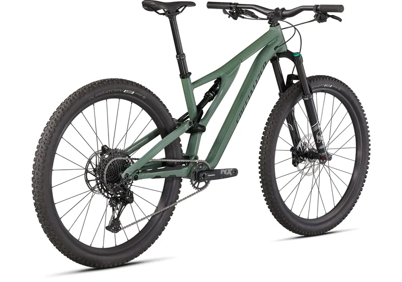 Specialized Stumpjumper Comp Alloy Mountain Bike in Green-3