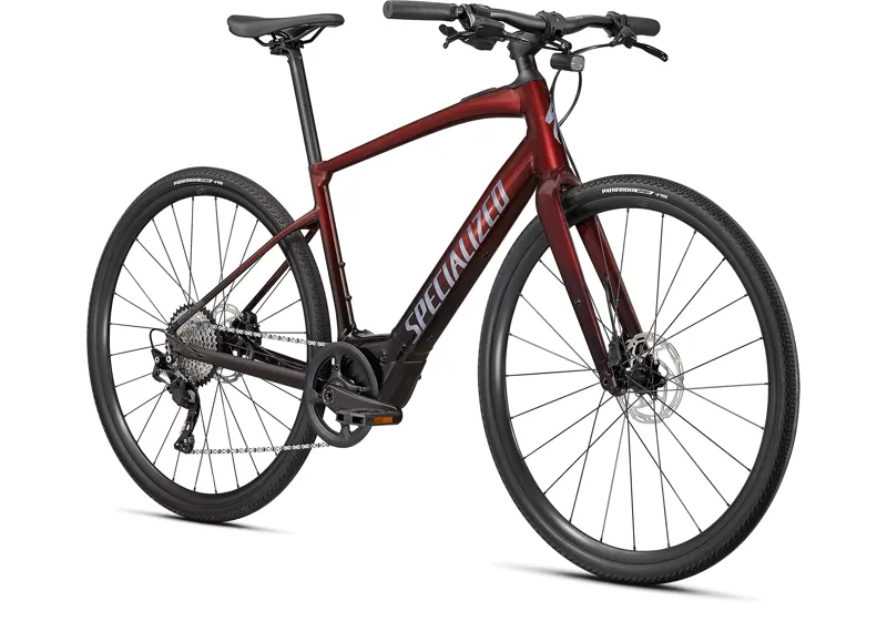 2021 Specialized Turbo Vado SL 4.0 Electric Hybrid Bike in  Red-8