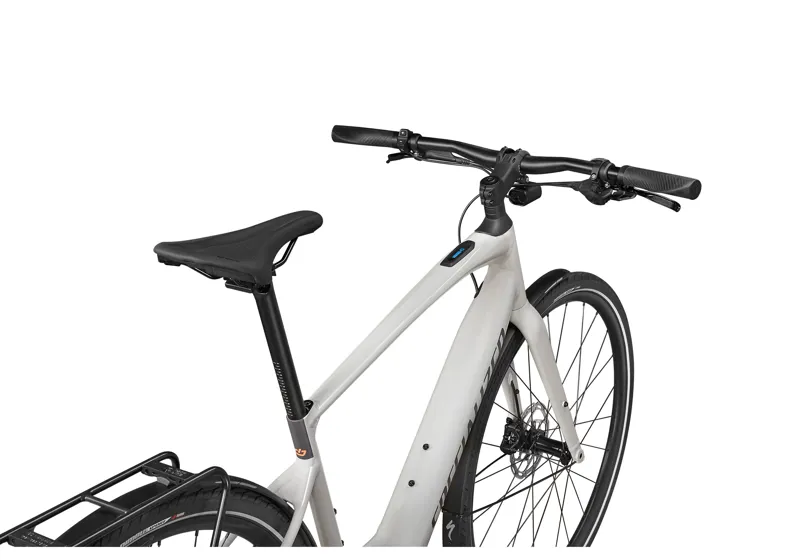2021 Specialized Turbo Vado SL 4.0 EQ Electric Hybrid Bike in White-6