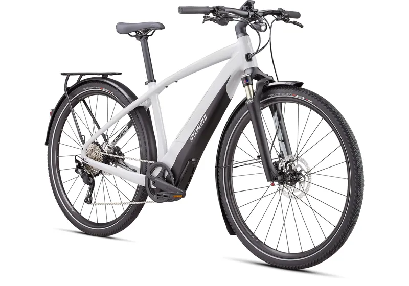 2021 Specialized Turbo Vado 4.0 Electric Hybrid Bike in White-2