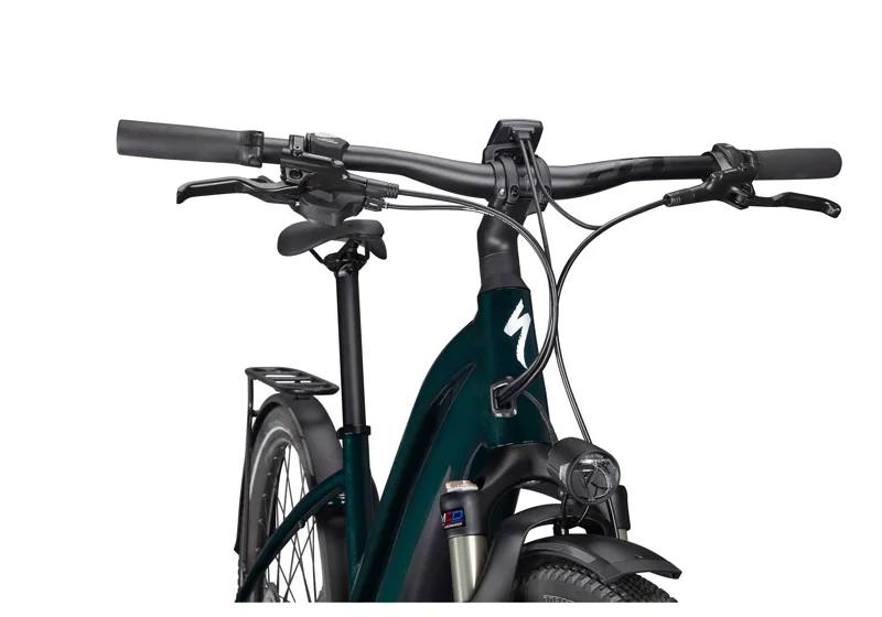 2021 Specialized Turbo Vado 4 Easy-Entry Electric Hybrid Bike in Green-4