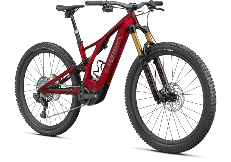 2021 Specialized S Works Turbo Levo Electric Mountain Bike in Red