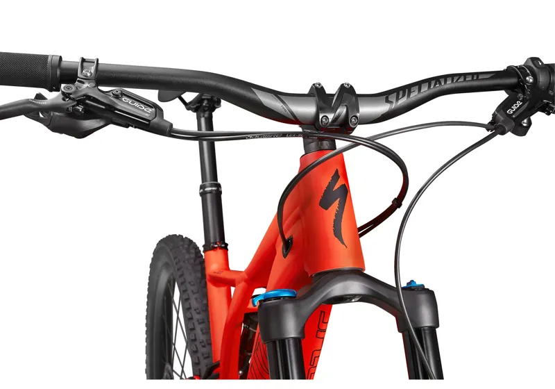 Specialized Turbo Levo SL Comp Electric FS Mountain Bike in Red-6