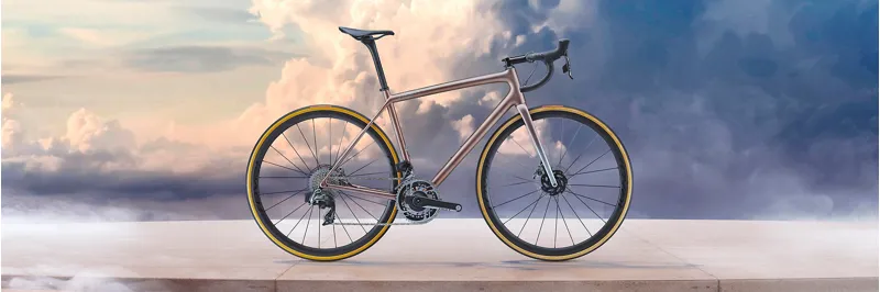 2021 Specialized S-Works Aethos Carbon Road Bike in Gold-8