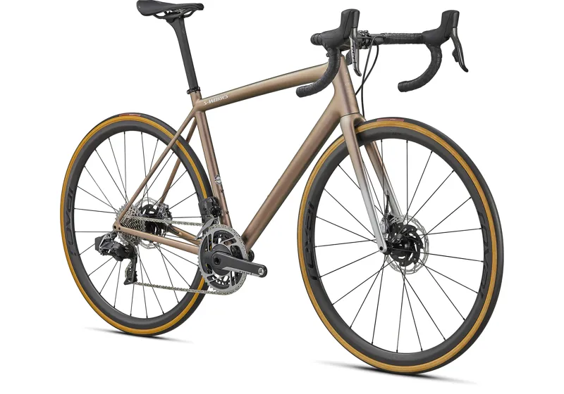 2021 Specialized S-Works Aethos Carbon Road Bike in Gold-3