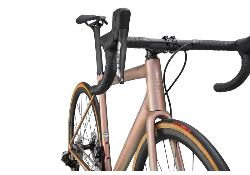2021 Specialized S-Works Aethos Carbon Road Bike in Gold-1
