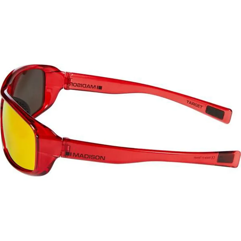 Madison Target Glasses in Red-1