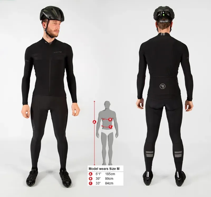 Endura Pro SL Long Sleeve Jersey in Black-1