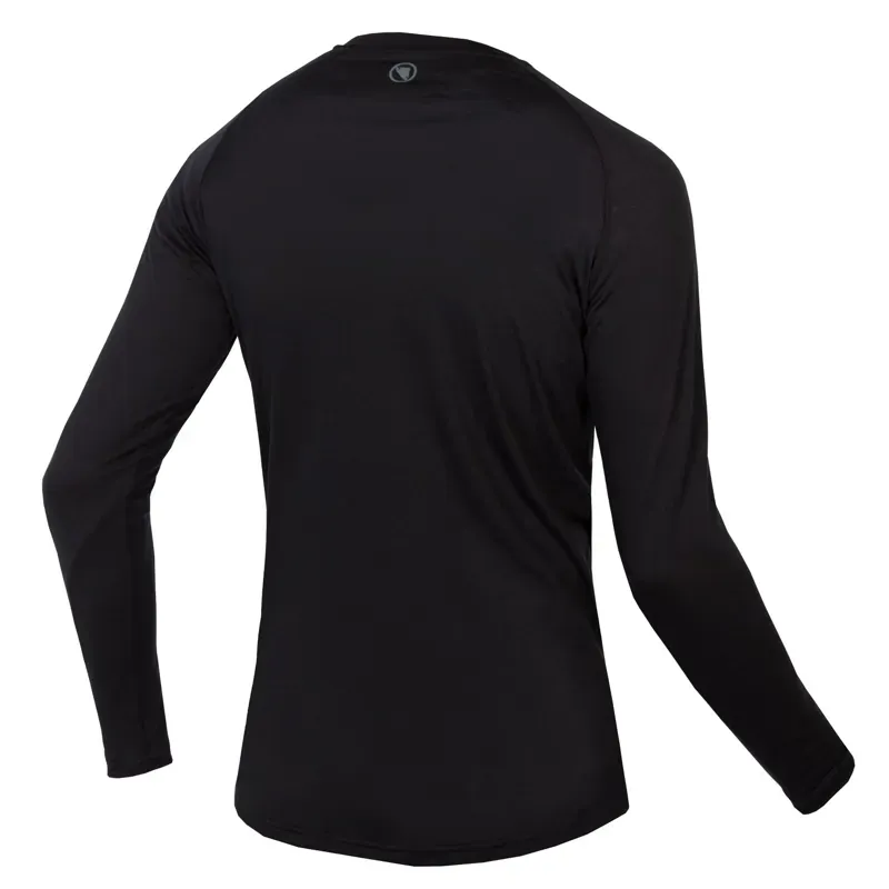 Endura BaaBaa Blend Long Sleeve Baselayer in Black-1