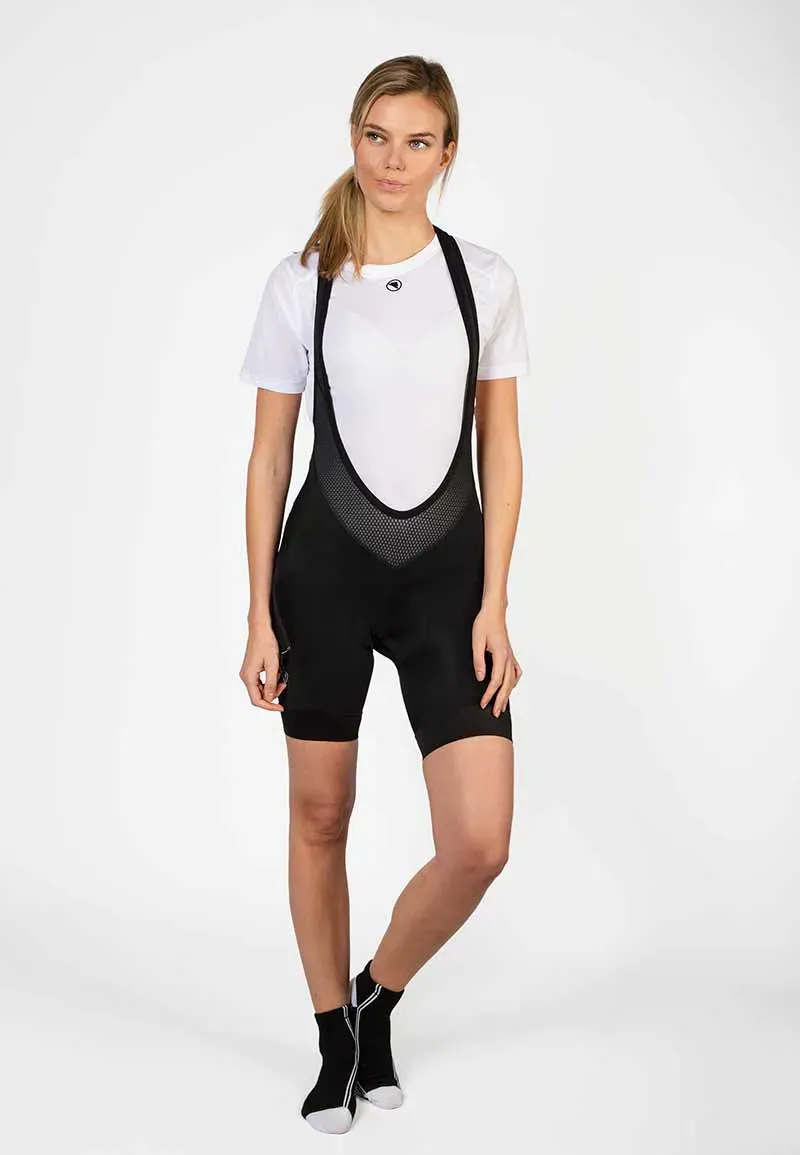 Endura FS260-Pro Womens DS Bibshort II in Black-4