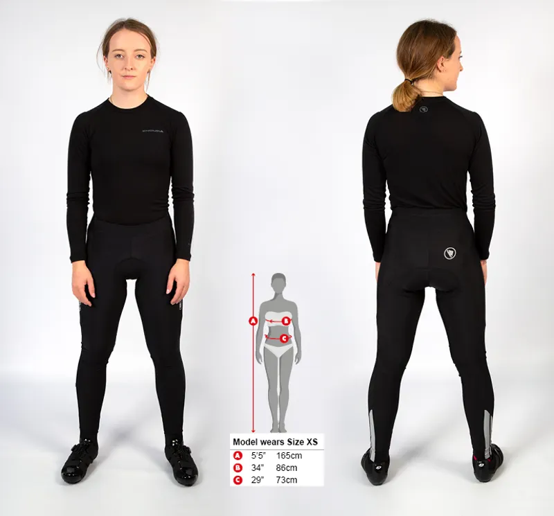 Endura FS260-Pro Thermo Womens Tights in Black-2