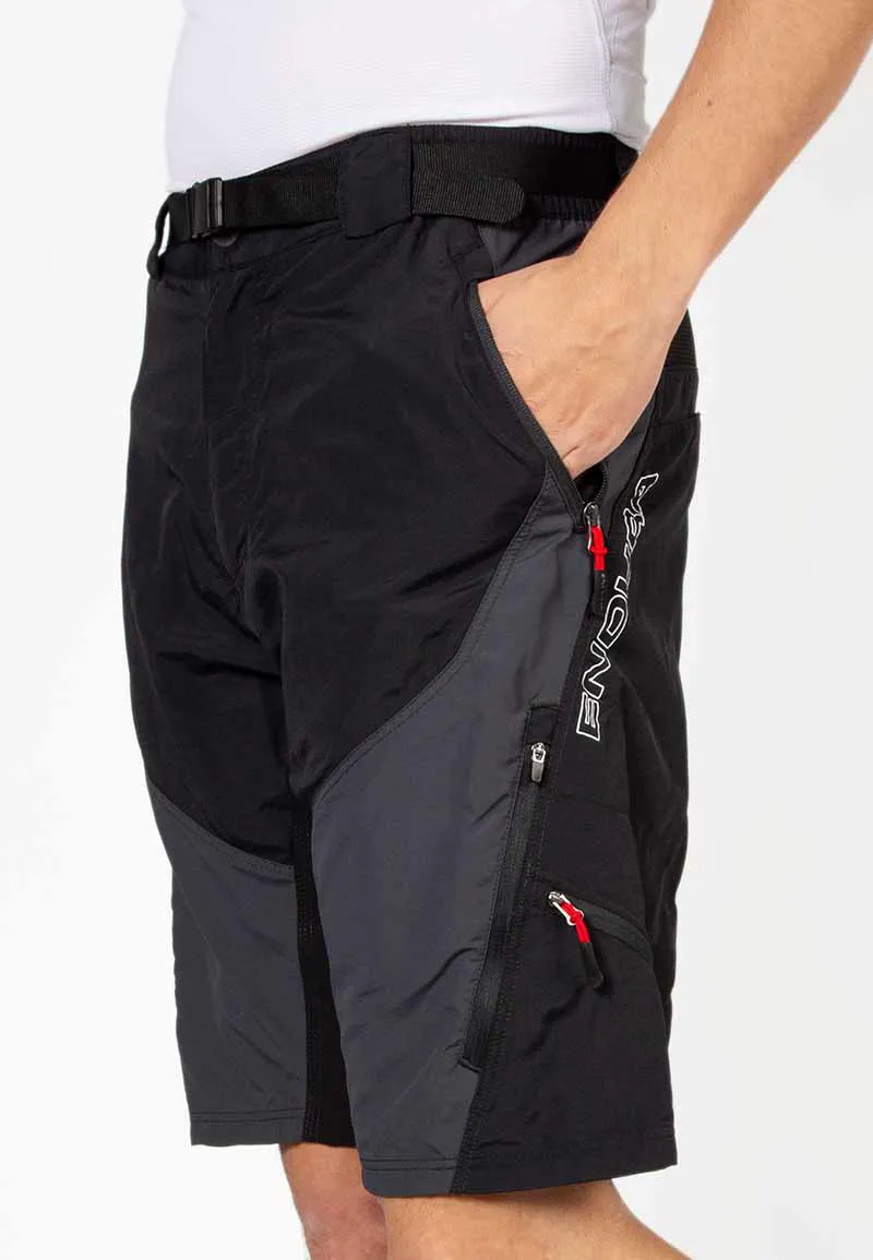 Endura Hummvee Shorts II with Liner in Black-5