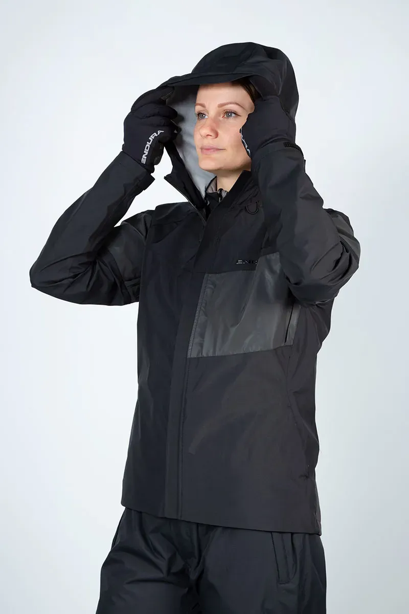 Endura Urban Luminite 3 In 1 Womens Jacket in Black-6