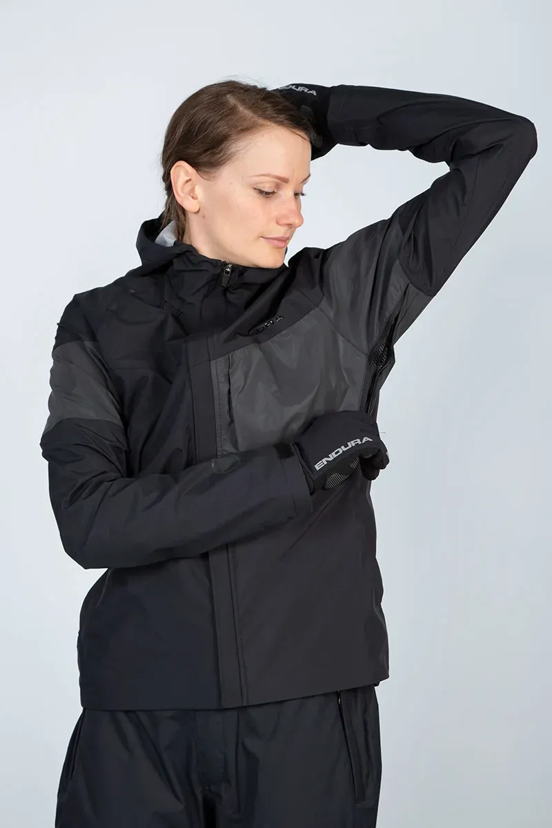 Endura Urban Luminite 3 In 1 Womens Jacket in Black-4