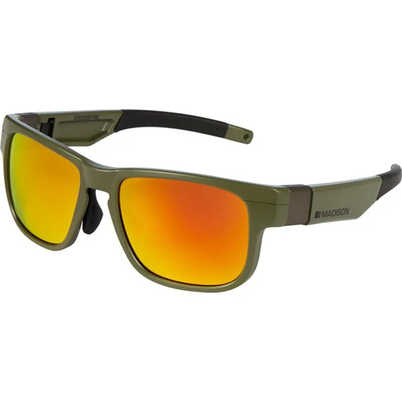 Madison Crossfire 3pack Glasses in Green