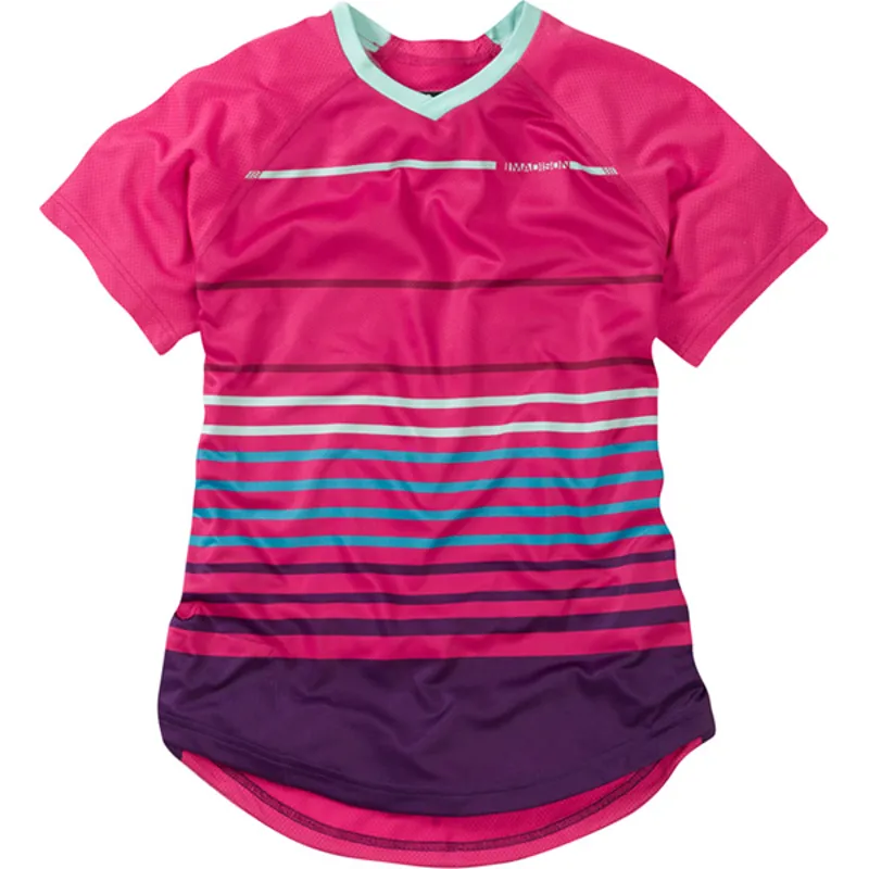 Madison Zena Short Sleeved Womens Jersey in Red