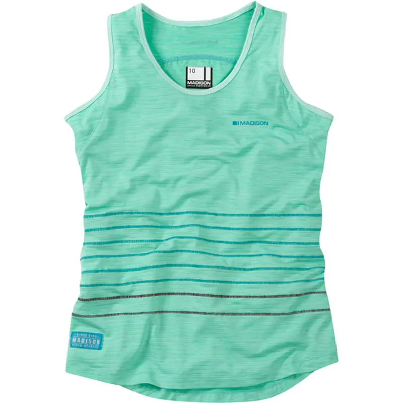 Madison Leia Tank Sleeveless Womens Jersey in Green