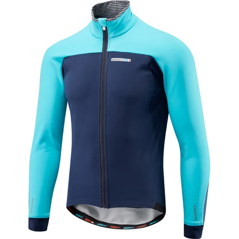 Madison RoadRace Apex Mens Softshell Jacket in Blue