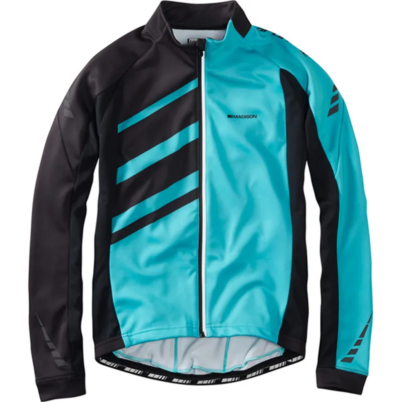 Madison Sportive Race LS Thermal Roubaix Mens Jersey in Blue