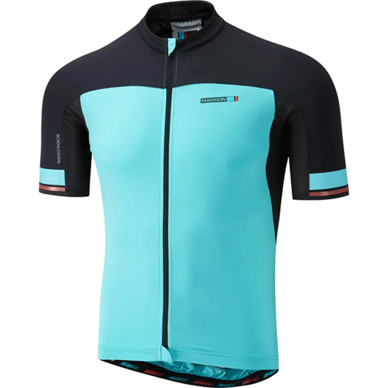 Madison RoadRace Premio Short Sleeved Mens Jersey in Blue
