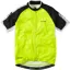 Madison Peloton Short Sleeved Mens Jersey in Yellow