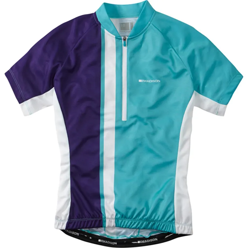 Madison Tour Short Sleeved Womens Jersey in Blue