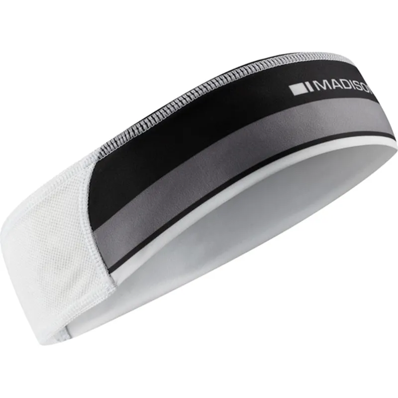 Madison Isoler Mesh Headband in White