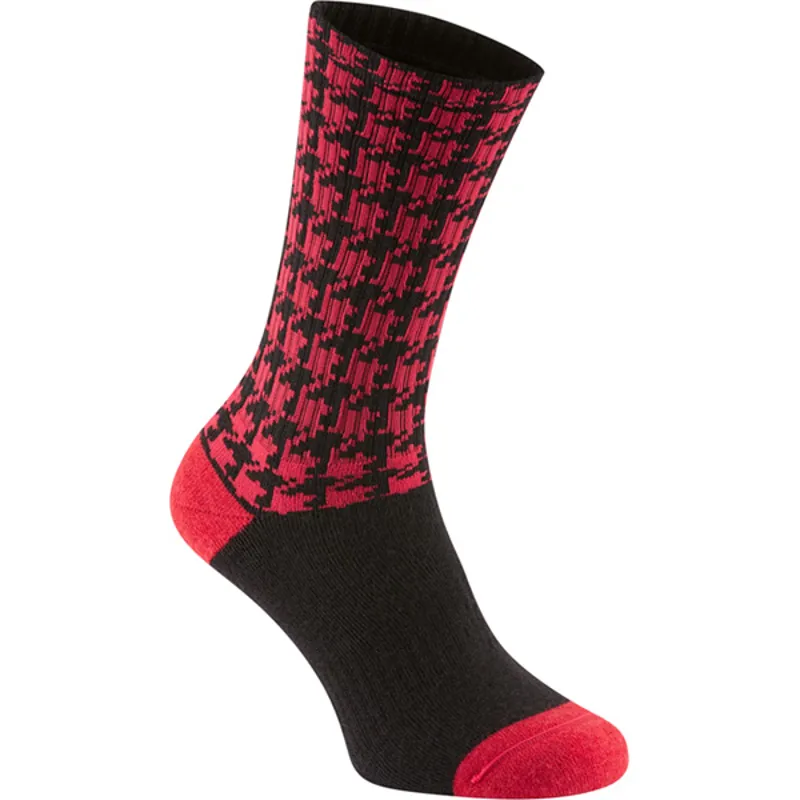 Madison Isoler Merino Deep Winter Socks in Red