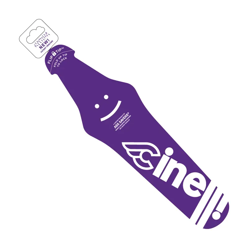 Cinelli Ass Saver Fender in Purple