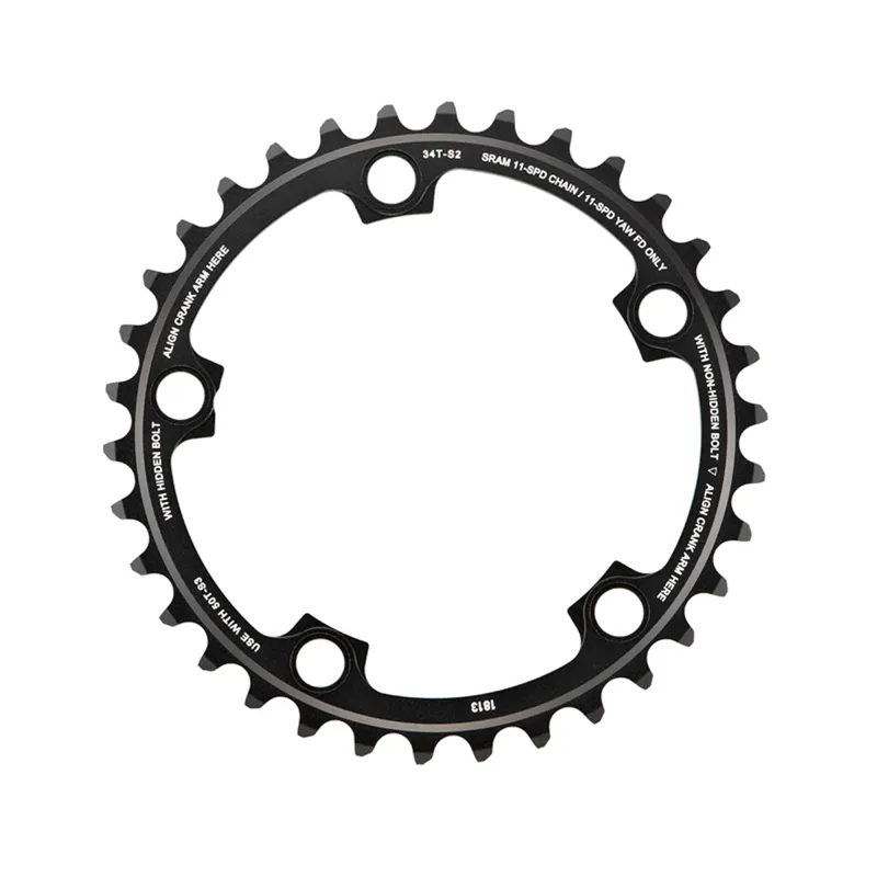 SRAM Red/Force/Rival22 X-Glide R 34-tooth Yaw 11-sp S2 C-ring in Black