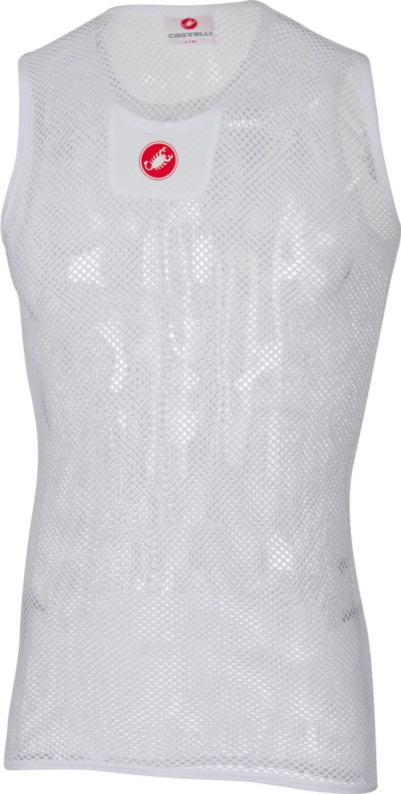 Castelli Core Mesh 3 Sleeveless Mens Baselayer in White 
