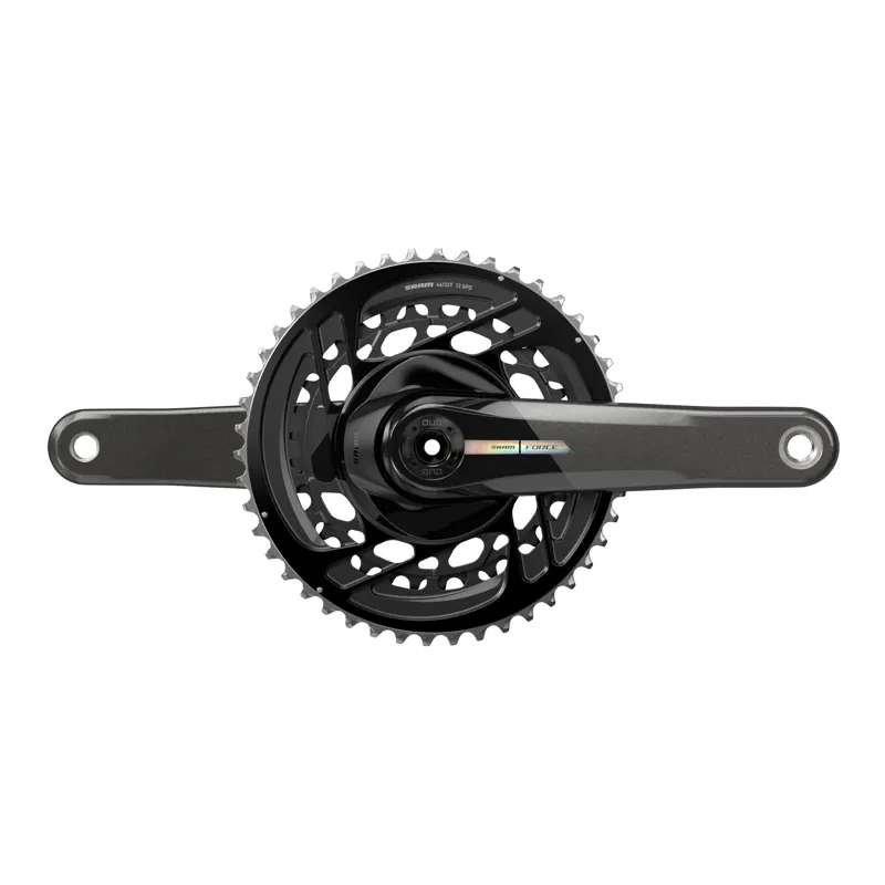 SRAM Force D2 DUB DM 46-33-tooth Crankset w/o BB in Black