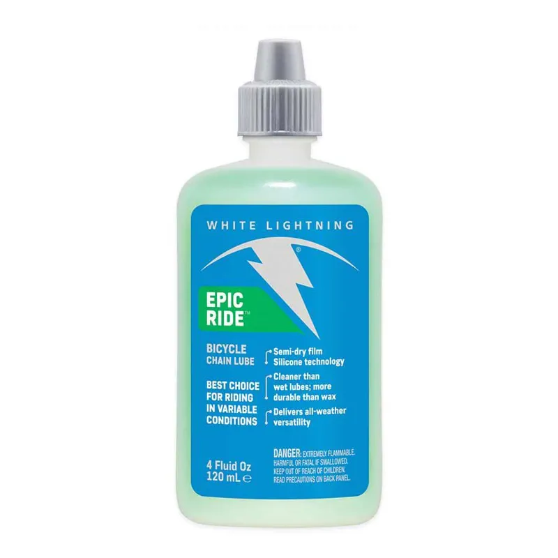 White Lightning Epic Ride 4oz Lubricant in Blue