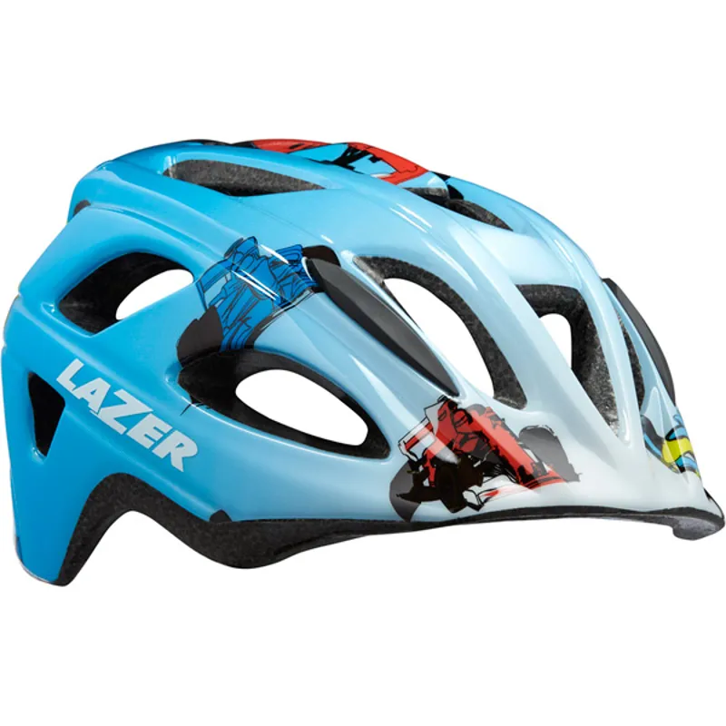 Lazer Pnut Uni-Child Helmet In Blue