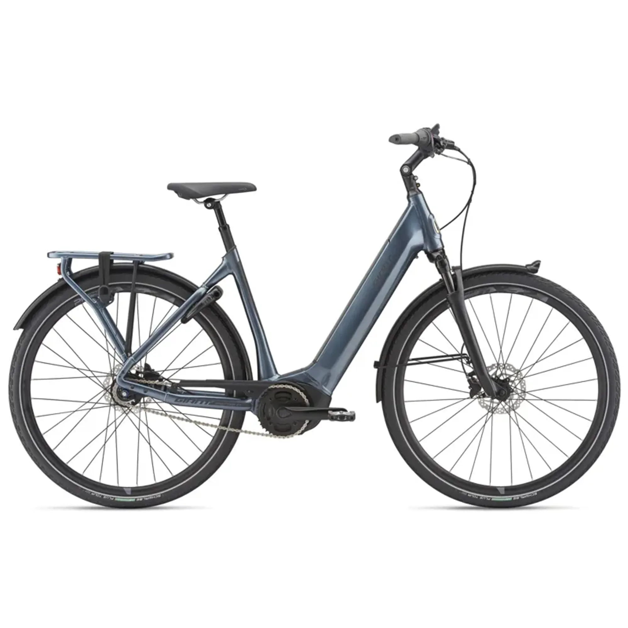 2019 Giant DailyTour E+ 25km Womens Electric Hybrid Bike in Blue