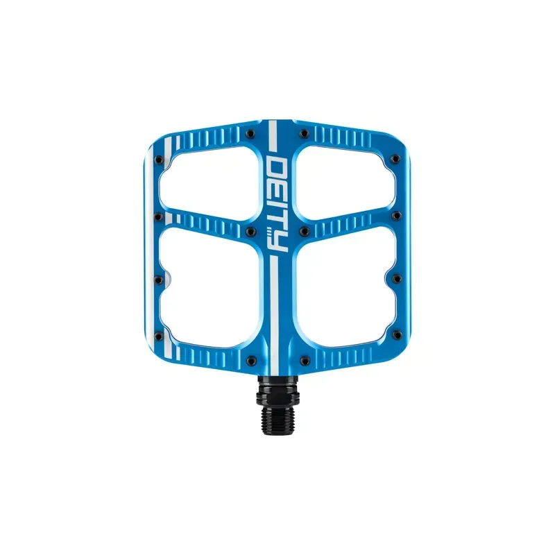 Deity Flat Trak Pedals in Blue