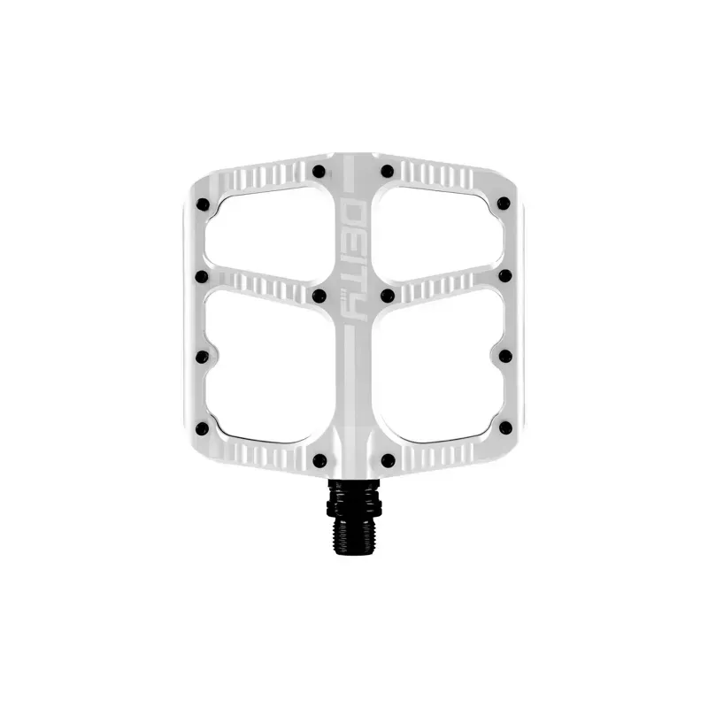 Deity Flat Trak Pedals in Silver