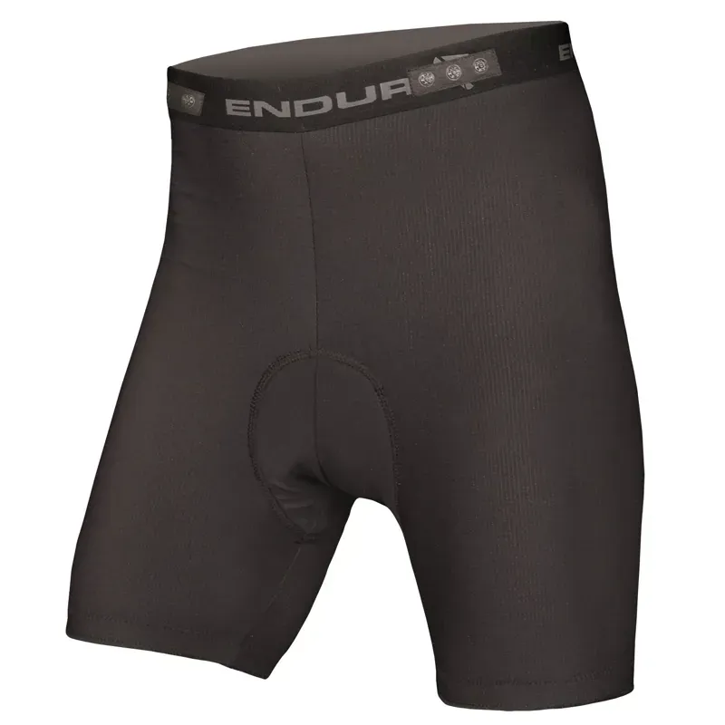 Endura Padded Clickfast Liner Undershorts in Black