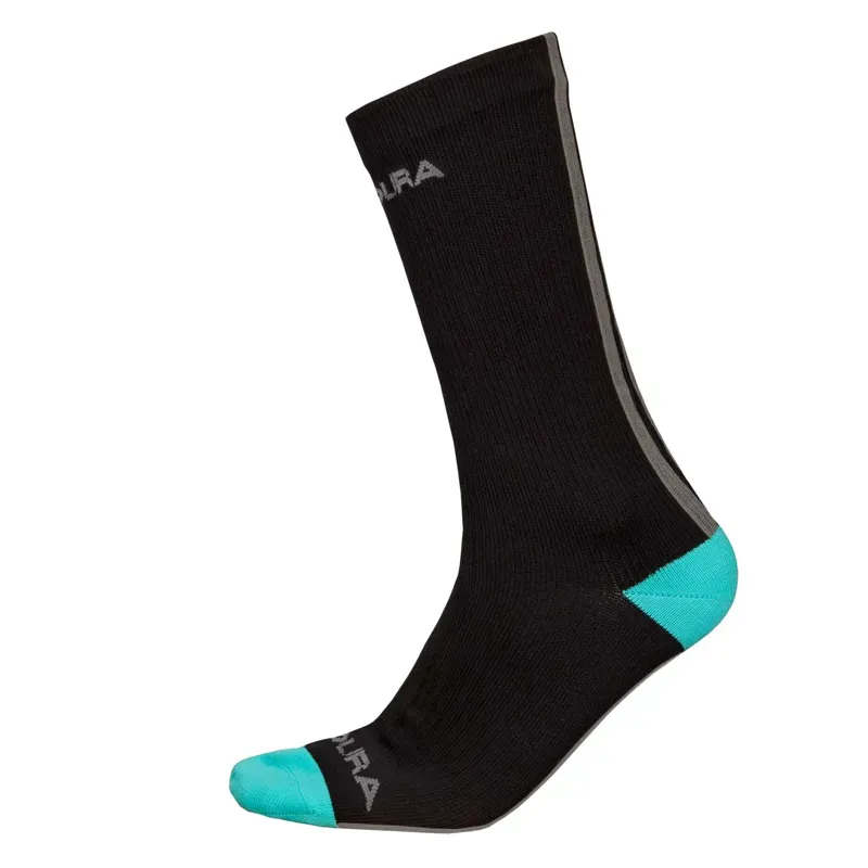 Endura Hummvee Waterproof Mid Length Socks in Black