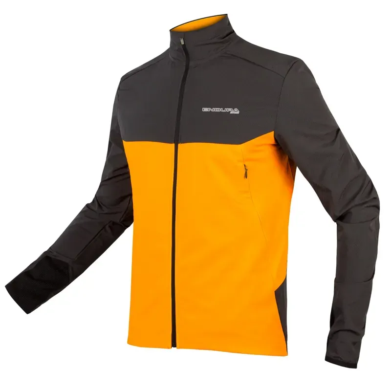 Endura MT500 Thermo Long Sleeved Jersey in Orange
