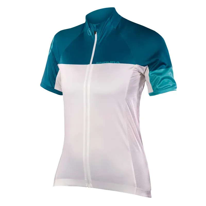 Endura Hyperon Womens Short Sleeve Jersey II in White