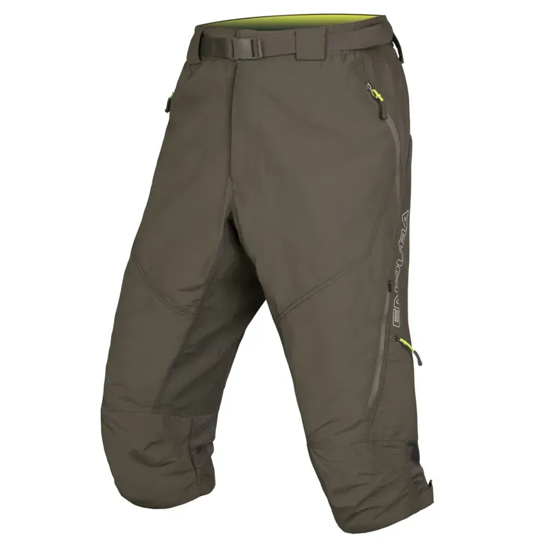 Endura Hummvee 3/4 Shorts II With Liner in Green