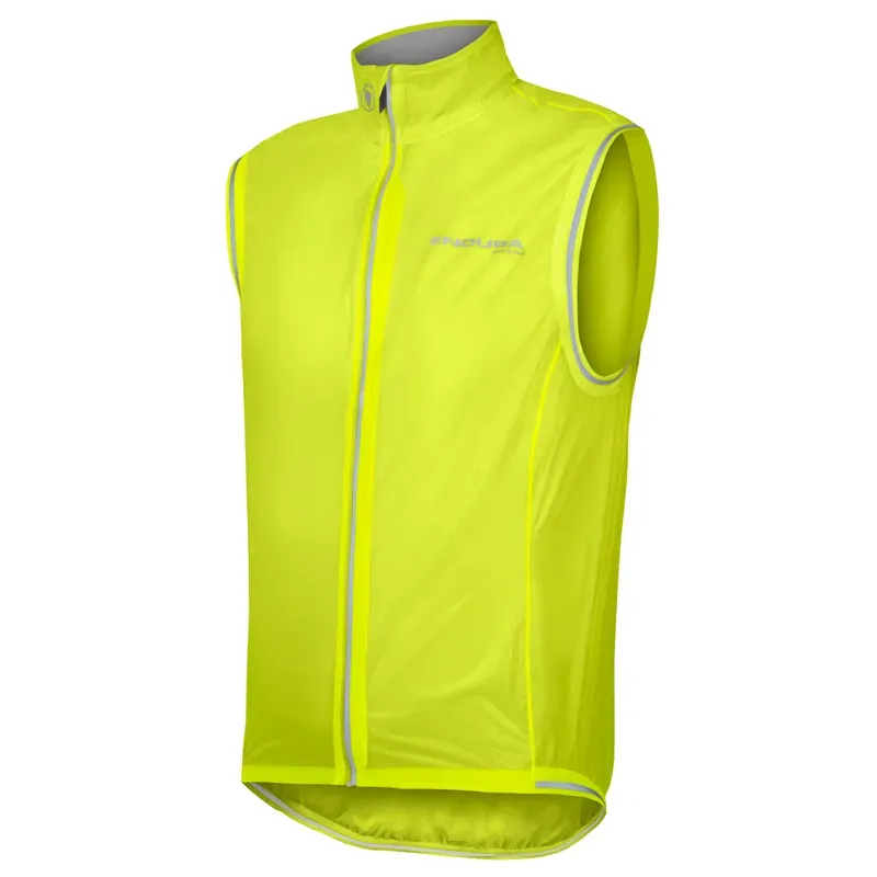 Endura FS260-Pro Adrenaline Race Gilet in Hi Viz Yellow 