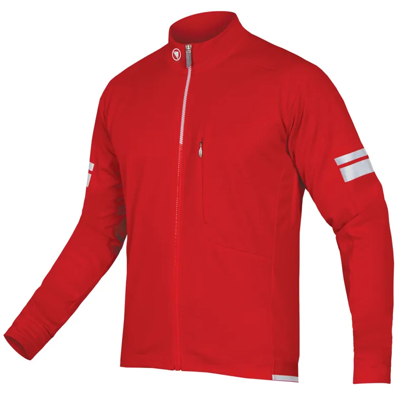 2017 Endura Windchill Jacket in Red